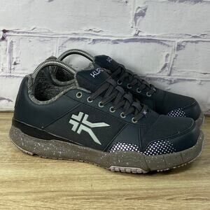 Kuru Quantum Gray Purple Comfort Walking Shoes Women's Size 9.5 Athletic Sneaker